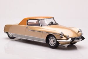 Citroen DS 19 Le Dandy Smėlio ir Ruda Norev 1:18 181741 Metalas - nuotrauka 4 iš 6