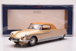 Citroen DS 19 Le Dandy Smėlio ir Ruda Norev 1:18 181741 Metalas - nuotrauka 6 iš 6