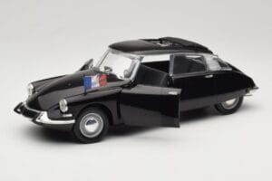 Citroen DS Presidentielle Pilkas Solido 1:18 8035 Metalas - nuotrauka 2 iš 8