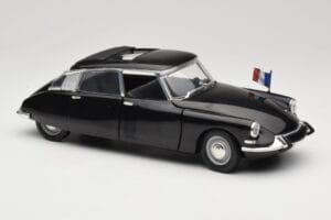 Citroen DS Presidentielle Pilkas Solido 1:18 8035 Metalas - nuotrauka 6 iš 8
