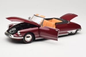 Citroen DS19 Kabrioletas Bordeaux Norev 1:18 181561 Metalas - nuotrauka 2 iš 8