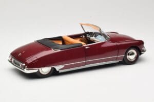 Citroen DS19 Kabrioletas Bordeaux Norev 1:18 181561 Metalas - nuotrauka 3 iš 8