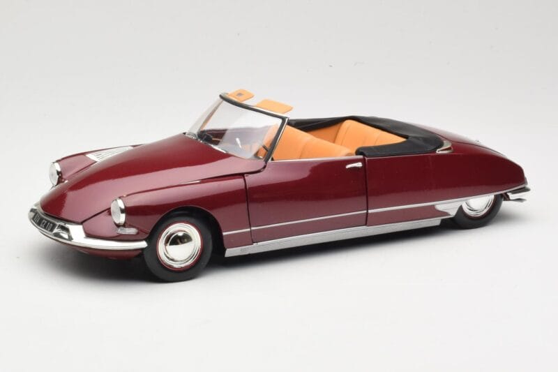 Citroen DS19 Kabrioletas Bordeaux Norev 1:18 181561 Metalas