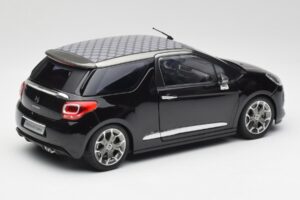 Citroen DS3 Cabrio Perla Nera Juodas Norev 1:18 AMC019115 Metalas - nuotrauka 3 iš 8