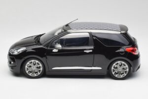 Citroen DS3 Cabrio Perla Nera Juodas Norev 1:18 AMC019115 Metalas - nuotrauka 4 iš 8