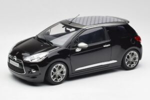 Citroen DS3 Cabrio Perla Nera Juodas Norev 1:18 AMC019115 Metalas
