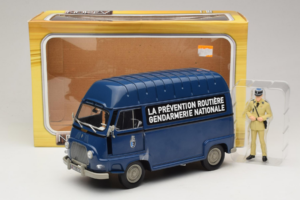 Citroen Estafette Gendarmerie Mėlynas Su Figūrėle Norev 1:18 185165 Metalas - nuotrauka 6 iš 6
