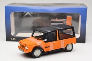 Citroen Mehari 4x2 Oranžinis Norev 1:18 181515 Metalas - nuotrauka 6 iš 6