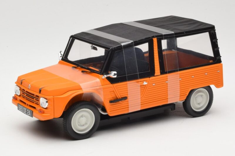 Citroen Mehari 4x2 Oranžinis Norev 1:18 181515 Metalas