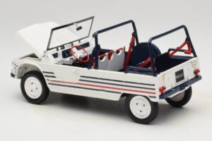 Citroen Mehari Mėlynas Baltas Raudonas Norev 1:18 181805 Metalas - nuotrauka 5 iš 7