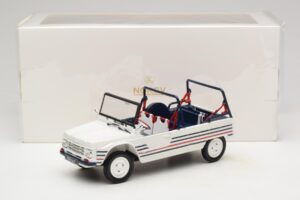 Citroen Mehari Mėlynas Baltas Raudonas Norev 1:18 181805 Metalas - nuotrauka 7 iš 7