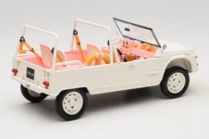 Citroen Mehari Eden Sorbet Baltas ir Rožinis Norev 1:18 181804 Metalas - nuotrauka 2 iš 6