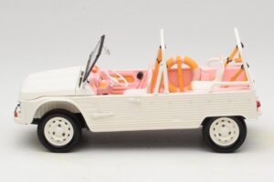 Citroen Mehari Eden Sorbet Baltas ir Rožinis Norev 1:18 181804 Metalas - nuotrauka 3 iš 6
