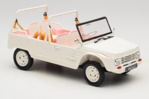 Citroen Mehari Eden Sorbet Baltas ir Rožinis Norev 1:18 181804 Metalas - nuotrauka 4 iš 6