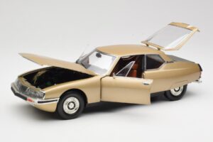 Citroen SM Maserati Auksinis Norev 1:18 181585 Metalas - nuotrauka 2 iš 8