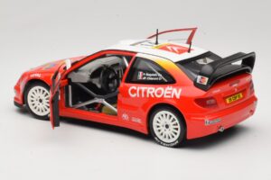Citroen Xsara T4 WRC #14 P. Bugalski / J-P. Chiaroni WRC 2001 Solido 1:18 9021 Metalas - nuotrauka 5 iš 8