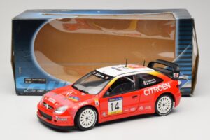 Citroen Xsara T4 WRC #14 P. Bugalski / J-P. Chiaroni WRC 2001 Solido 1:18 9021 Metalas - nuotrauka 8 iš 8
