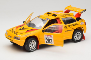 Citroen ZX Rallye Raid #203 1992 Solido 1:18 9003-N1 Metalas - nuotrauka 2 iš 8
