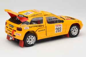 Citroen ZX Rallye Raid #203 1992 Solido 1:18 9003-N1 Metalas - nuotrauka 3 iš 8