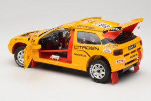 Citroen ZX Rallye Raid #203 1992 Solido 1:18 9003-N1 Metalas - nuotrauka 5 iš 8