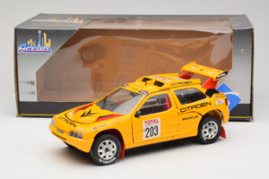 Citroen ZX Rallye Raid #203 1992 Solido 1:18 9003-N1 Metalas - nuotrauka 8 iš 8