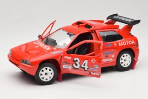 Citroen ZX Rallye #34 Rally 1992 Solido 1:18 9003 Metalas - nuotrauka 2 iš 8
