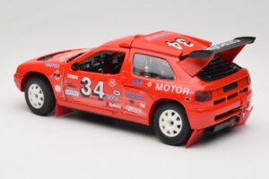 Citroen ZX Rallye #34 Rally 1992 Solido 1:18 9003 Metalas - nuotrauka 7 iš 8