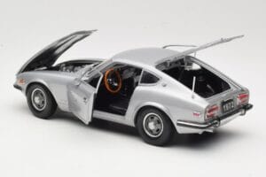 Datsun 240Z S30 Sidabrinis Sun Star 1:18 3503 Metalas - nuotrauka 5 iš 8