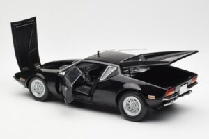 De Tomaso Pantera Juodas Kyosho 1:18 08851BK Metalas - nuotrauka 5 iš 8