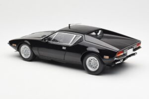 De Tomaso Pantera Juodas Kyosho 1:18 08851BK Metalas - nuotrauka 7 iš 8
