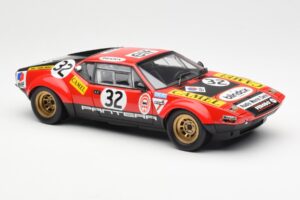 De Tomaso Pantera #32 Jaquemin / Deprez 24 Hours of Le Mans 1972 Kyosho 1:18 08855B Metalas - nuotrauka 7 iš 8