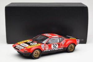 De Tomaso Pantera #32 Jaquemin / Deprez 24 Hours of Le Mans 1972 Kyosho 1:18 08855B Metalas - nuotrauka 8 iš 8