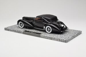 Delage D8-120 Kabrioletas Juodas Minichamps 1:18 107115131 Metalas - nuotrauka 5 iš 6
