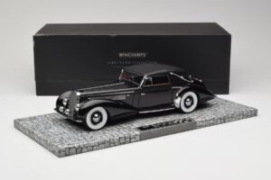 Delage D8-120 Kabrioletas Juodas Minichamps 1:18 107115131 Metalas - nuotrauka 6 iš 6