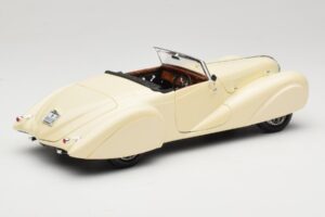 Delahaye Kabrioletas Kreminis Guiloy 1:18 68580 Metalas - nuotrauka 3 iš 8