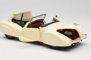 Delahaye Kabrioletas Kreminis Guiloy 1:18 68580 Metalas - nuotrauka 5 iš 8