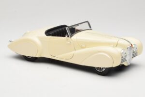 Delahaye Kabrioletas Kreminis Guiloy 1:18 68580 Metalas - nuotrauka 6 iš 8