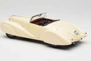 Delahaye Kabrioletas Kreminis Guiloy 1:18 68580 Metalas - nuotrauka 7 iš 8