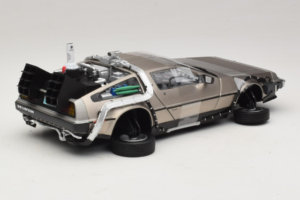 DeLorean DMC-12 Back to the Future Time Machine Sun Star 1:18 2710 Metalas - nuotrauka 2 iš 6