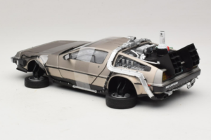 DeLorean DMC-12 Back to the Future Time Machine Sun Star 1:18 2710 Metalas - nuotrauka 5 iš 6