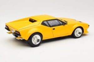 De Tomaso Pantera Geltonas Hot Wheels 1:18 27809 Metalas - nuotrauka 3 iš 8