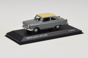DKW Junior DeLuxe Pilkas Minichamps 1:43 A5-5794 Metalas - nuotrauka 2 iš 3