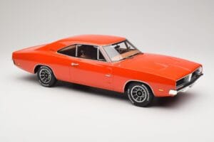 Dodge Charger Hemi Oranžinis Otto 1:12 G060 Derva - nuotrauka 4 iš 6