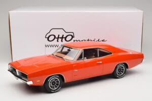 Dodge Charger Hemi Oranžinis Otto 1:12 G060 Derva - nuotrauka 6 iš 6