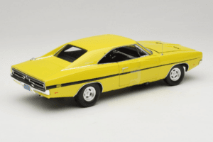 Dodge Charger R/T Geltonas Dirty Mary Crazy Larry Auto World 1:18 AWSS101/06 Metalas - nuotrauka 3 iš 8