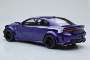 Dodge Charger Super Bee Violetinis GT Spirit 1:18 GT895 Derva - nuotrauka 5 iš 6