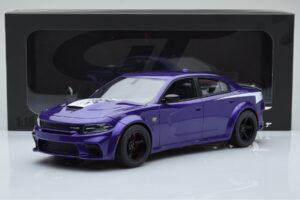 Dodge Charger Super Bee Violetinis GT Spirit 1:18 GT895 Derva - nuotrauka 6 iš 6