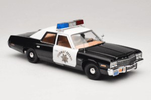 Dodge Monaco Highway Patrol CHiPS Auto World 1:18 AWSS112/06 Metalas - nuotrauka 6 iš 8
