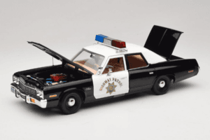 Dodge Monaco Highway Patrol CHiPS Auto World 1:18 AWSS112/06 Metalas - nuotrauka 2 iš 8