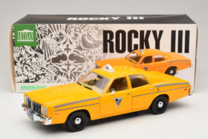 Dodge Monaco Taxi Rocky III GreenLight 1:18 19111 Metalas - nuotrauka 8 iš 8